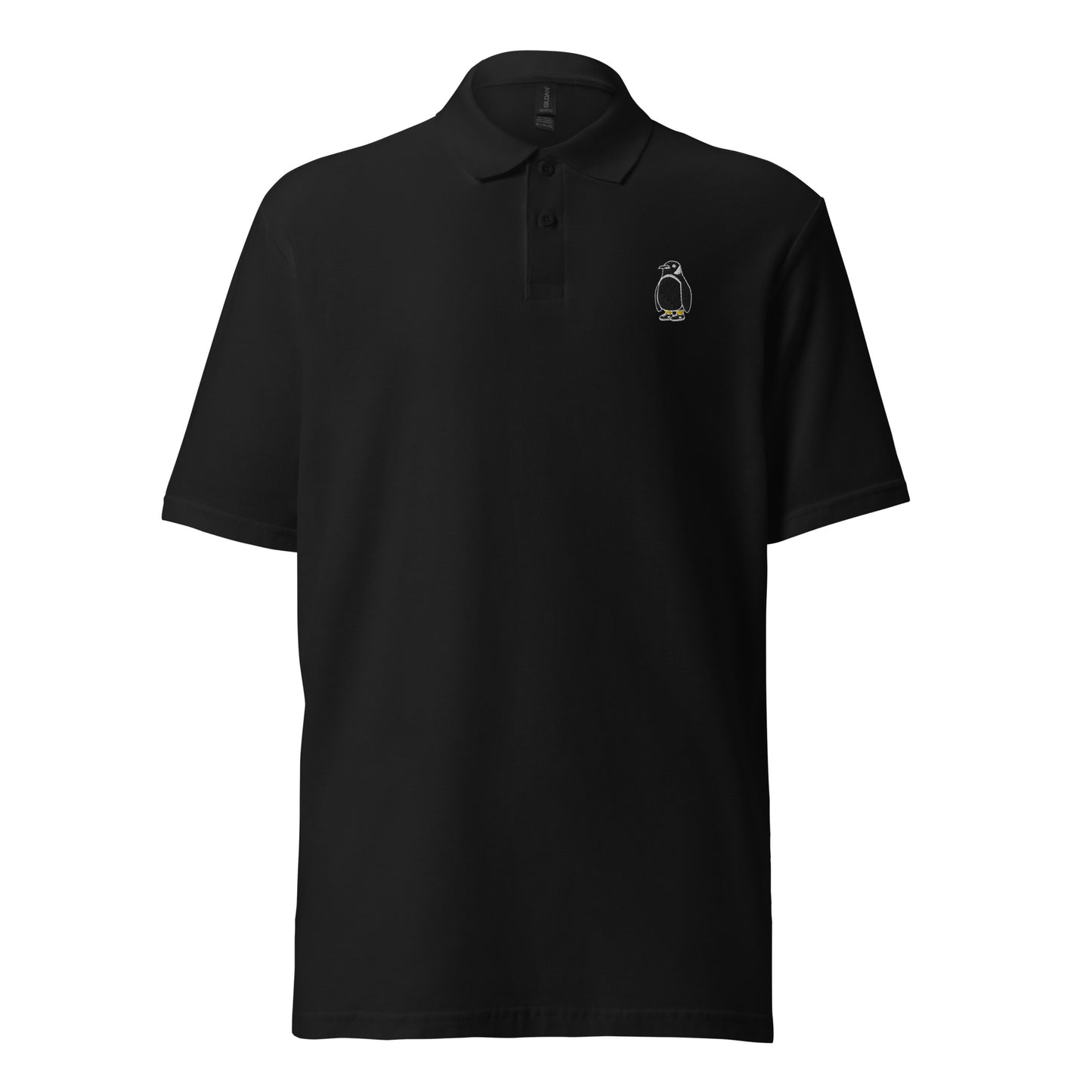 Rocket Pengwin Main Character Energy Polo Shirt