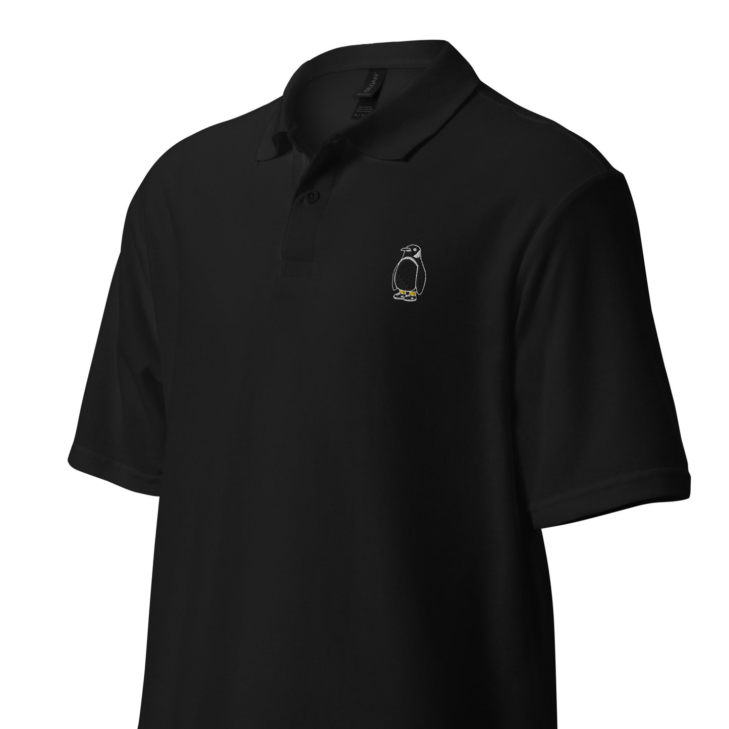 Rocket Pengwin Main Character Energy Polo Shirt