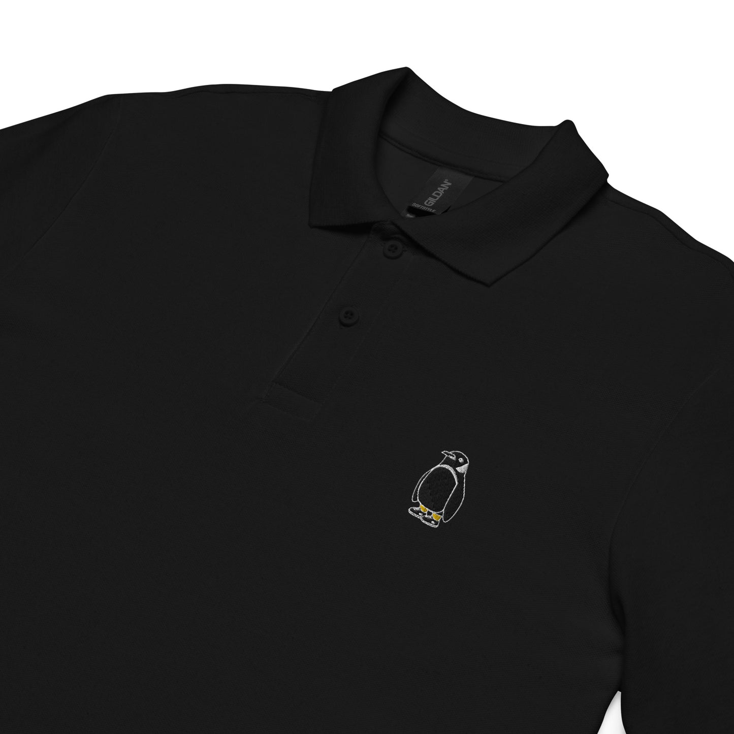 Rocket Pengwin Main Character Energy Polo Shirt