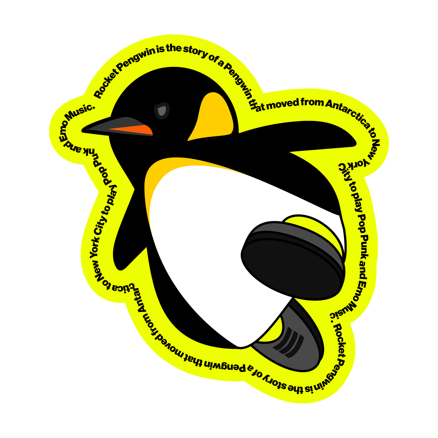 Rocket Pengwin Icon Tee