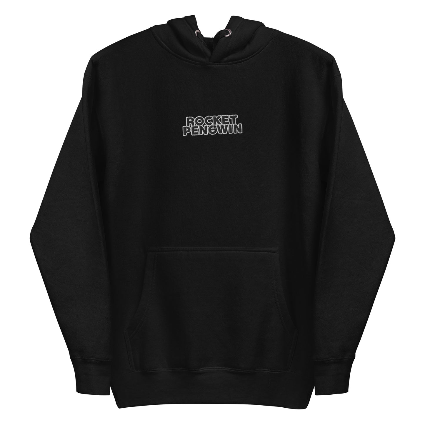 Rocket Pengwin Classic Embroidery Logo Hoodie